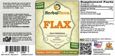 Flax label