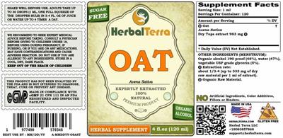 Oat label