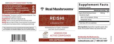 Reishi label