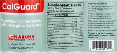 CalGuard label