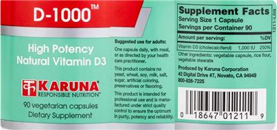 D-1000 label