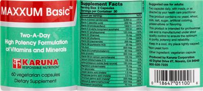 Maxxum Basic label