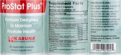 ProStat Plus label
