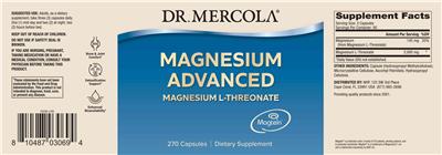 Magnesium Advanced label
