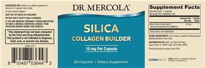 Silica Collagen Builder label