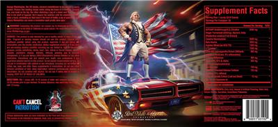 Red, White & Boom Cherry Bootlegger label