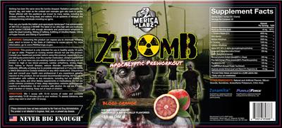 Z-Bomb Blood Orange label