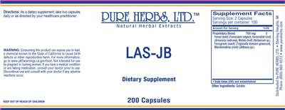 LAS-JB label