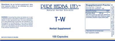 T-W label