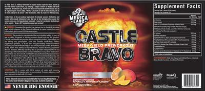 Castle Bravo Mango Foxtrot label