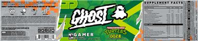 Gamer Teenage Mutant Ninja Turtles OOZE label