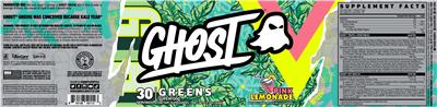 Greens Pink Lemonade label