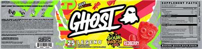 Legend Sour Patch Kids Redberry label