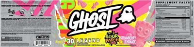 Legend Sour Patch Kids Strawberry Lemonade label