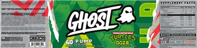 Pump Teenage Mutant Ninja Turtles Ooze label