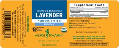 Lavender label