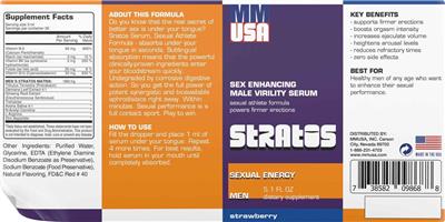Stratos Strawberry label
