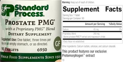 Prostate PMG label