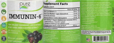 Immunin-6 label