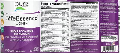 Life Essence Women label