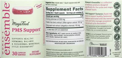PMS Support label