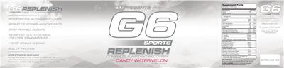 Replenish Candy Watermelon label
