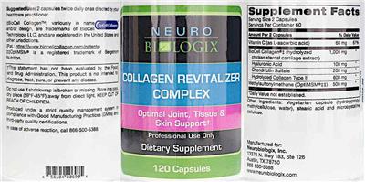 Collagen Revitalizer Complex label