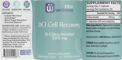 DCI Cell Recovery label