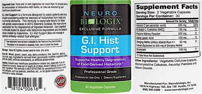 G.I. Hist Support label