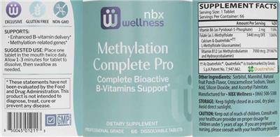 Methylation Complete Pro label