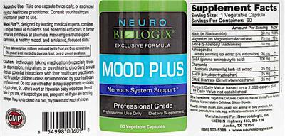 Mood Plus label