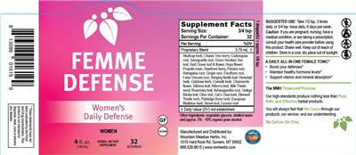 Femme Defense label