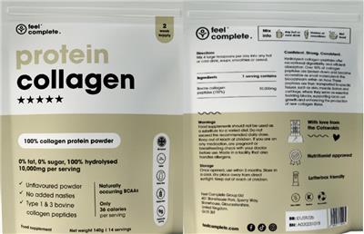 Protein Collagen 10,000 mg Unflavoured label