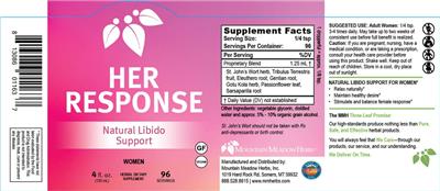 Her Response label