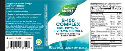 B-100 Complex label