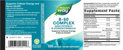 B-50 Complex label
