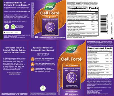 Cell Forte Max3 Blend label