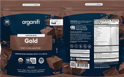 Gold Chocolate label
