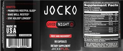 Jocko Good Night label