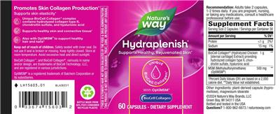 Hydraplenish with OptiMSM label