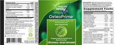 OsteoPrime label
