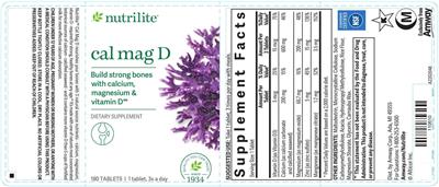 Cal Mag D label
