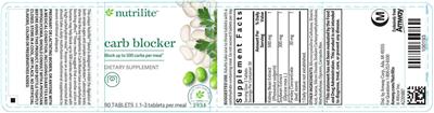 Carb Blocker label