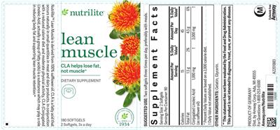 Lean Muscle label