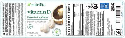 Vitamin D label
