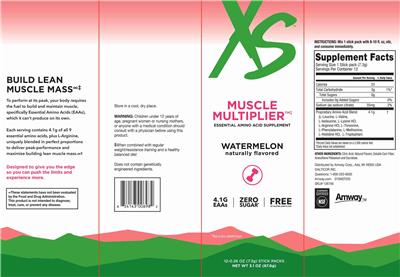 Muscle Multiplier Watermelon label
