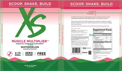 Muscle Multiplier Watermelon label