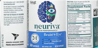 Brain + Eye label