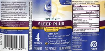 Sleep Plus label