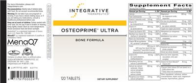 Osteoprime Ultra label